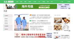 Desktop Screenshot of fengshi.9939.com